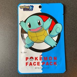 Squirtle Pokémon face mask